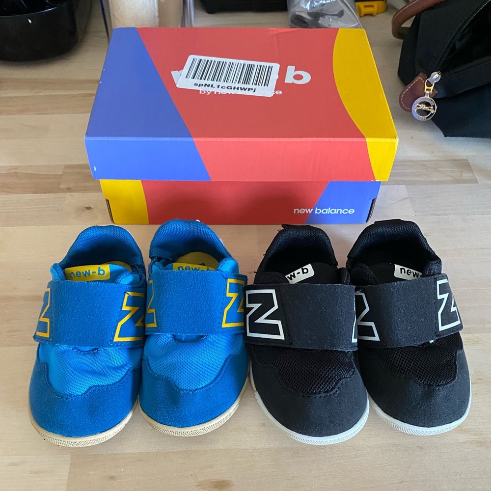 New-B V1 Hook and Loop Sneakers